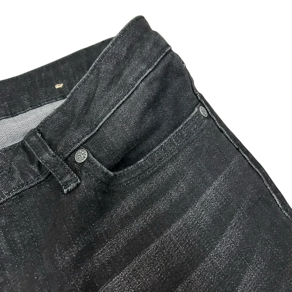 prAna‎ London Jeans Women's 4/27 Black Dark Wash Denim 30